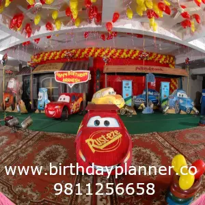 car theme party ideas