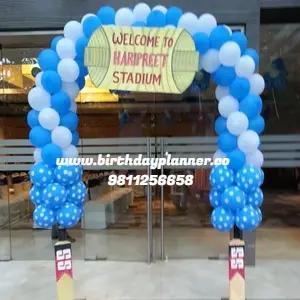 best cricket theme party decorator in delhi