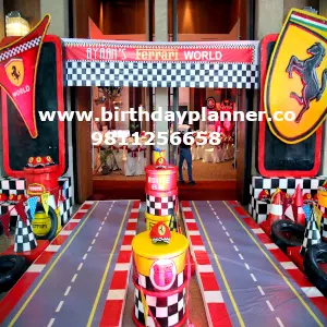 fast track theme party ideas