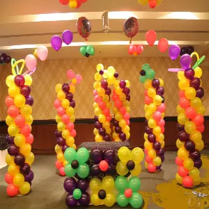 dipak studios balloon decoration for birthday party