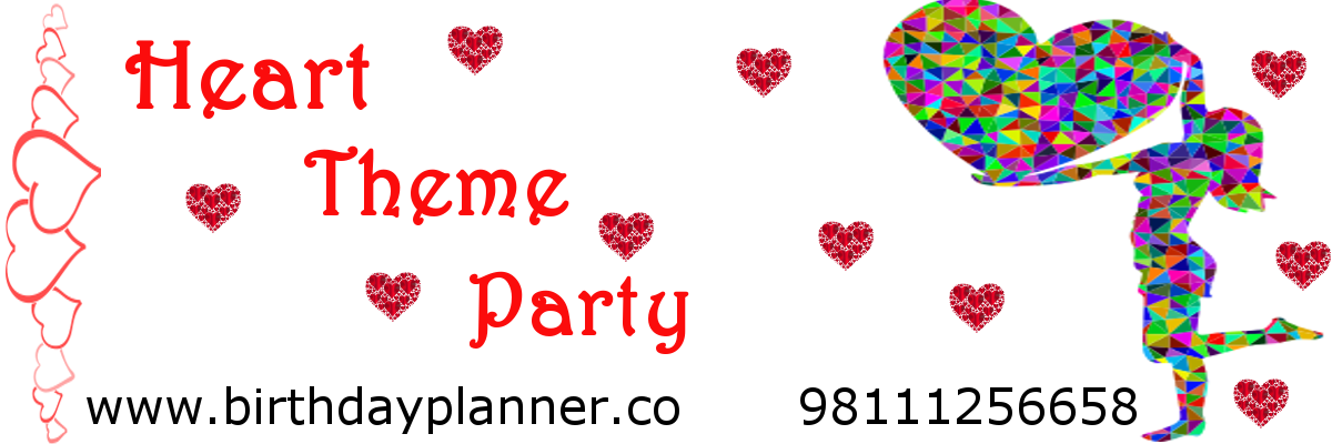 heart themed birthday party ideas