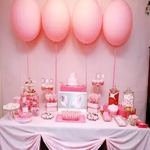 pinkalicious-theme-party party decoration for girls