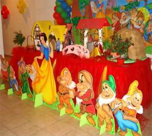 snow-white-theme-party snow white theme party decorator in delhi