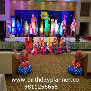 superman theme party decor ideas