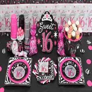 sweet-16-theme-party-decoration sweet 16 theme party decoration idea