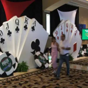 casino theme for party decoration