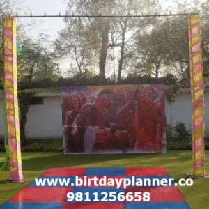rain dance setup rental