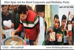 Hire Spin Art for Rent