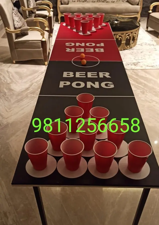 Beer Pong Table On Rent In Delhi