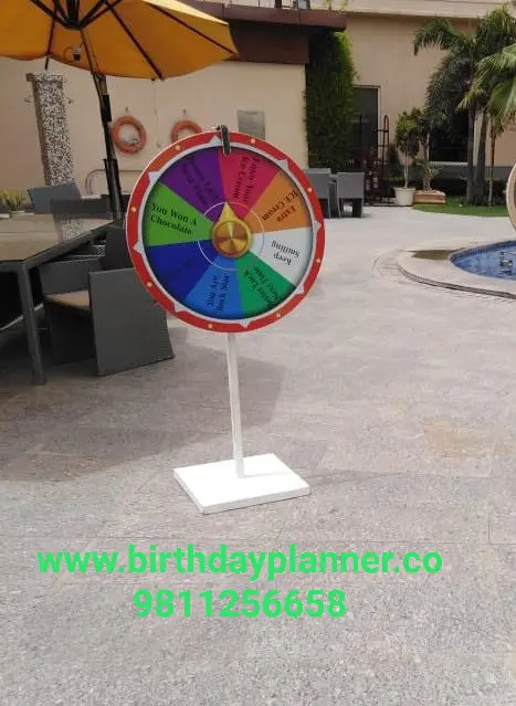 Spin The Wheel Game On Rent In Delhi
