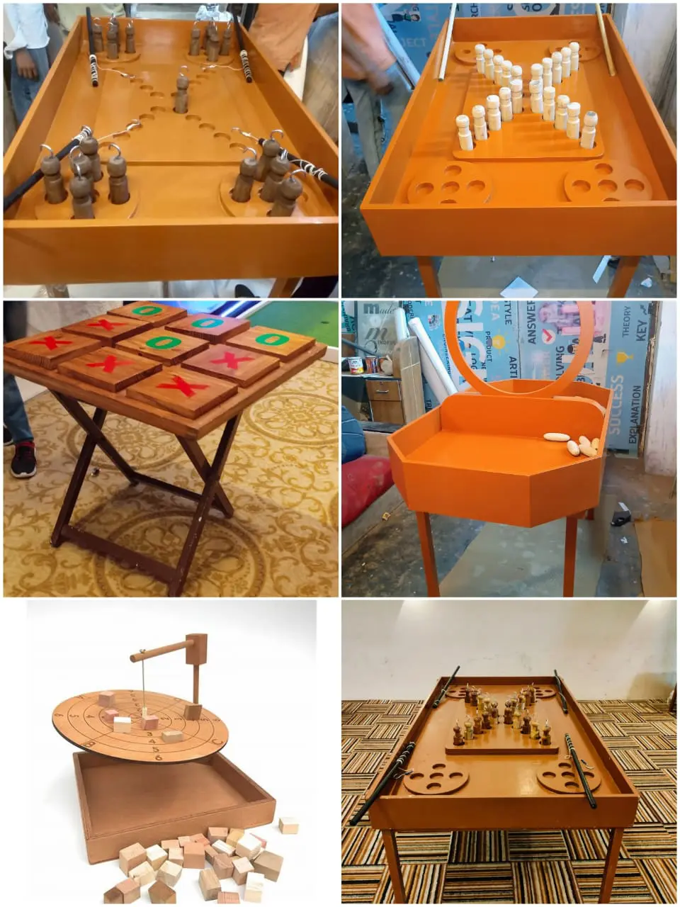 wooden game on rent in delhi- Birthday Planner