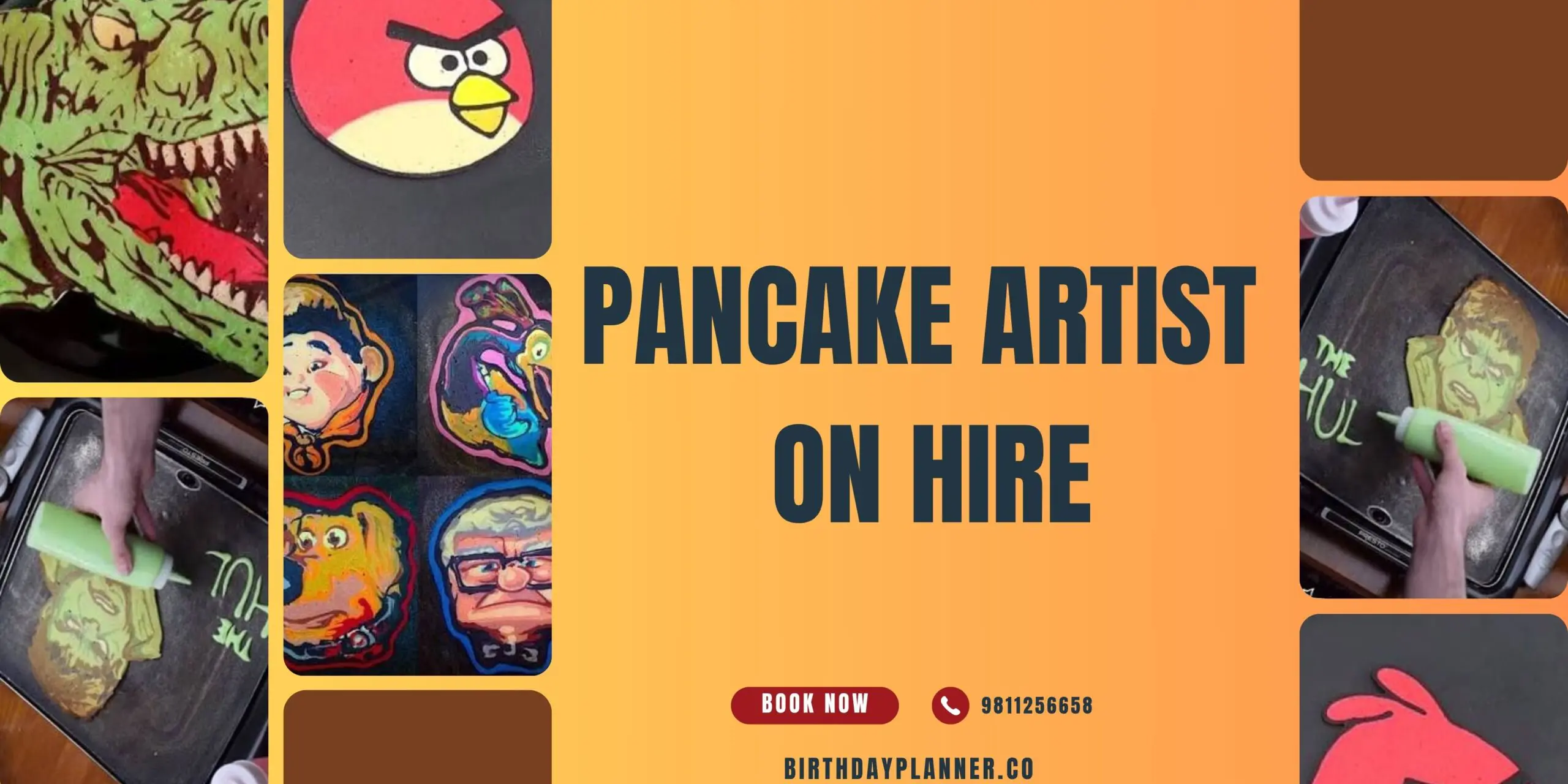 Pancake artist for hire<br />
