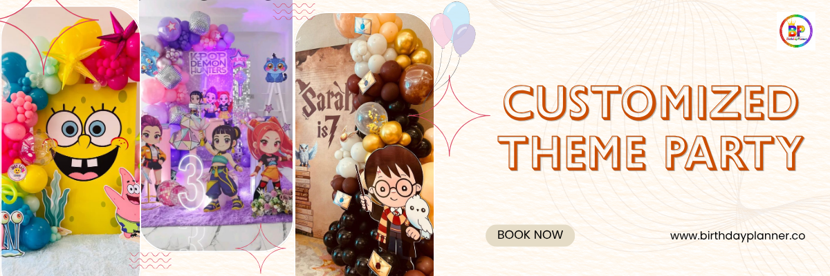 customized theme party planner