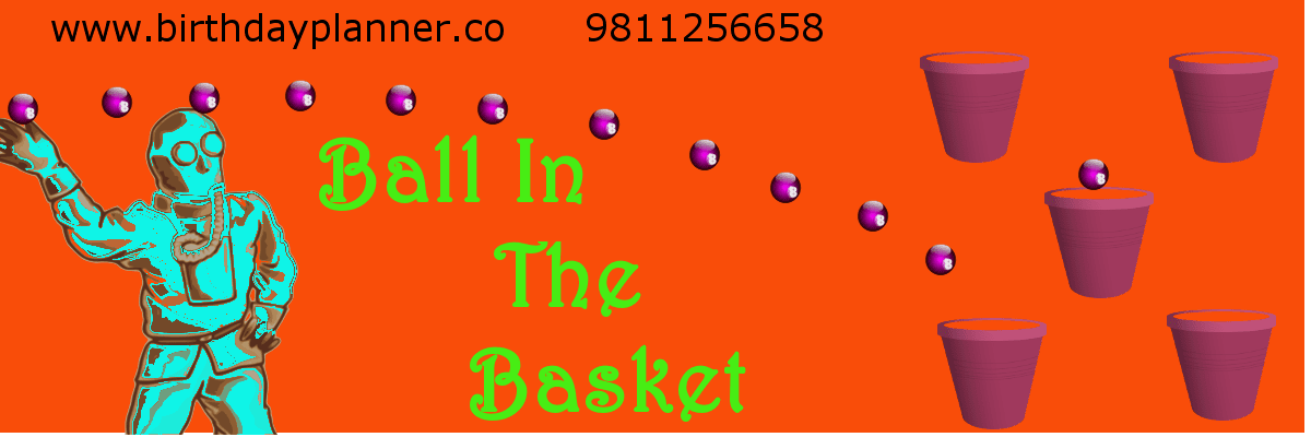 ball in the bucket game in delhi