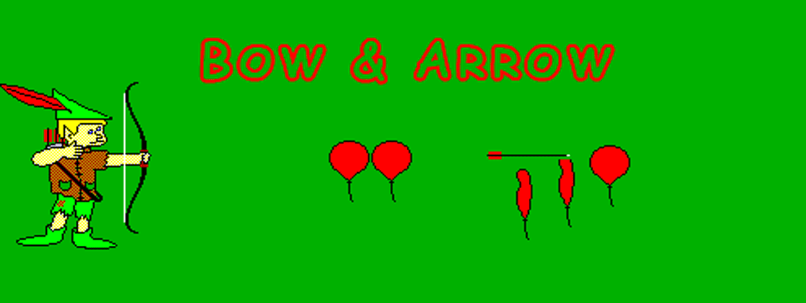 bow and arrow game on rent