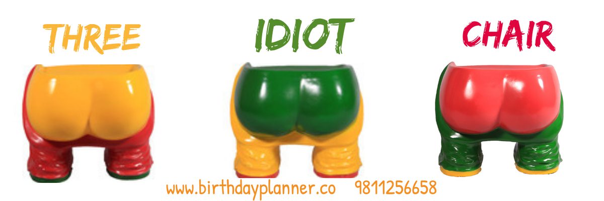 3 idiot chair for rent