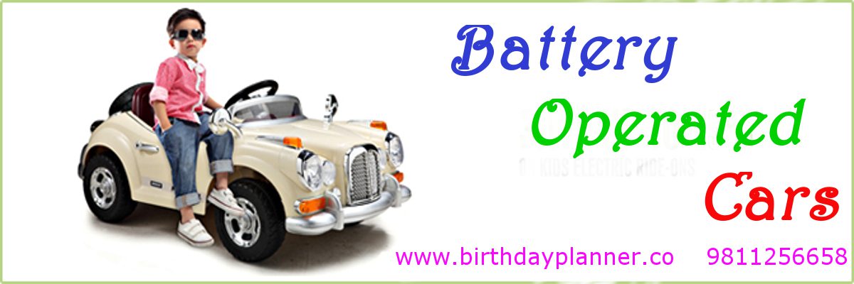 battery operated car on rent