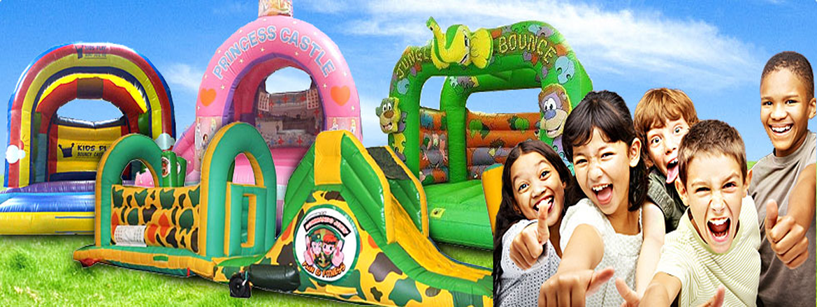 bouncy on rent delhi