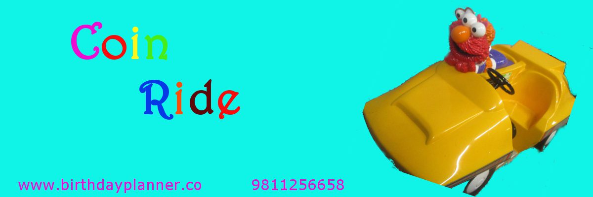 coin ride on rent
