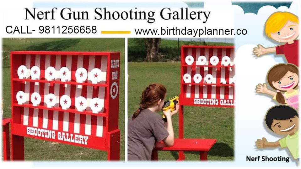 hire Nerf Gun Shooting Game