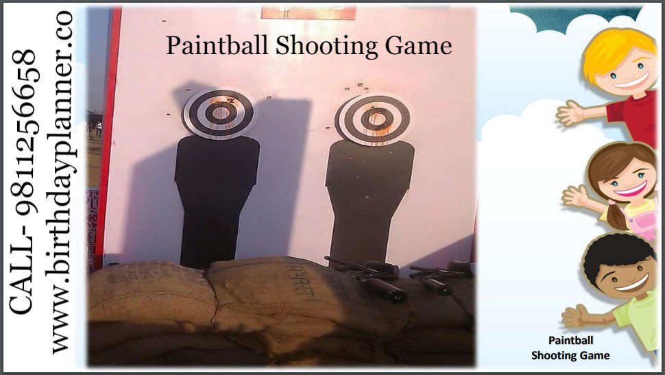 Hire Paintball Shooting Game on Rent for Birthday party