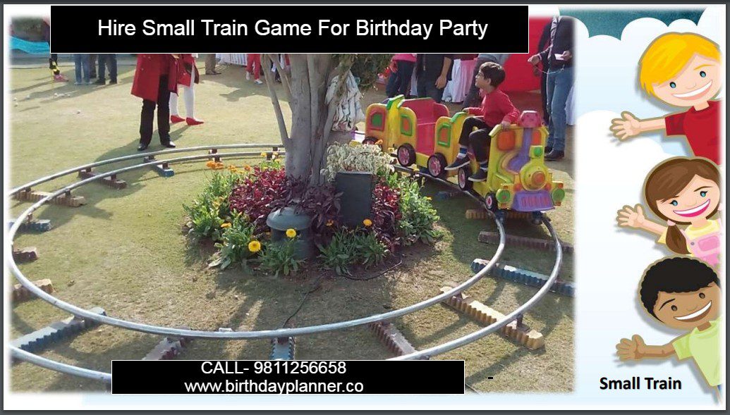Hire Small Train Game For Birthday Party