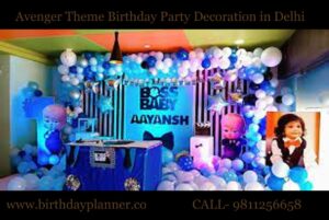 Boss Baby Theme Birthday Party Decoration for kids in Delhi