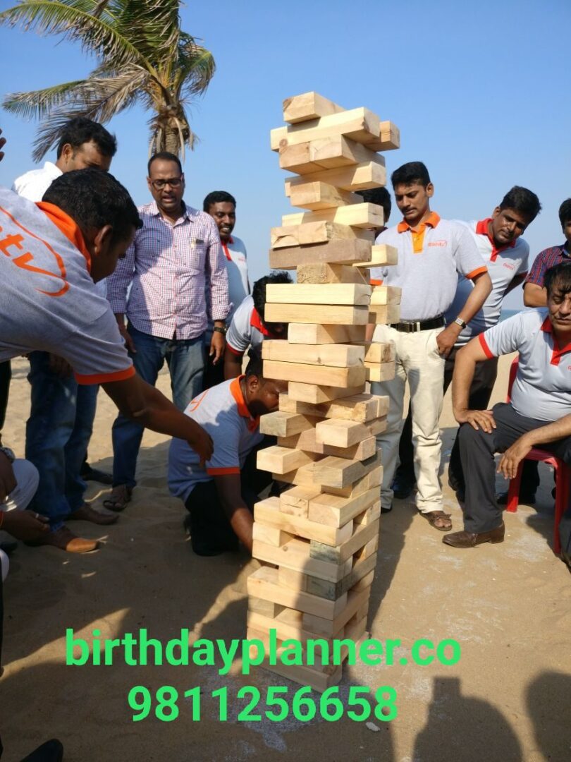 Jenga Game On Rent In Delhi