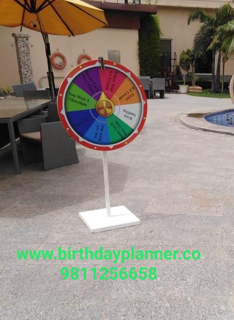 Spin The Wheel Game On Rent In Delhi