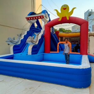 water ballpool bouncy game on rent