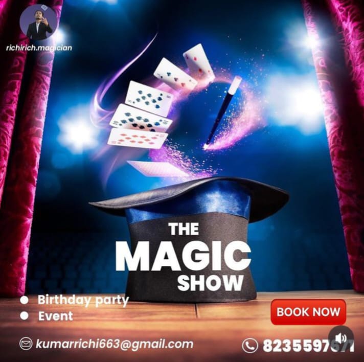 magician for birthday party