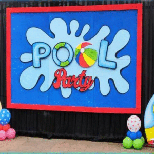 pool party decoration idea