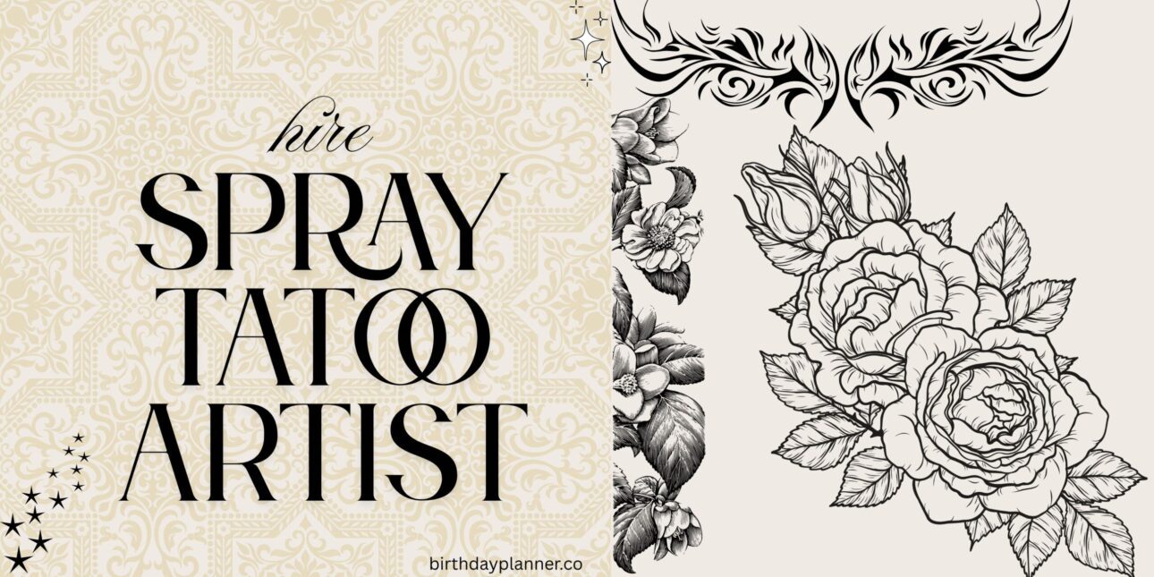 spary tattoo artist on rent