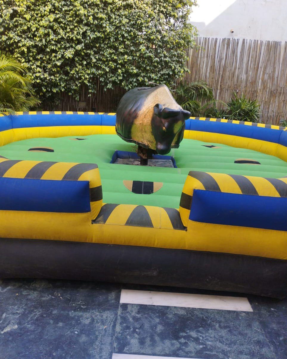 Hire Bull ride game On Rent in Delhi, Gurgaon, Noida