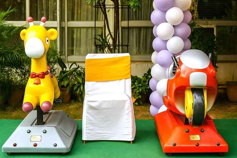 coin ride game for events