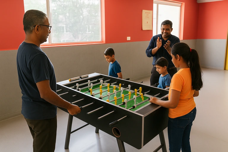 foosball table for rent