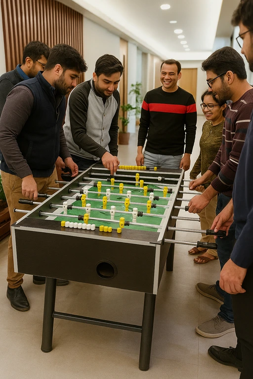 Foosball table on rent in Gurgaon
