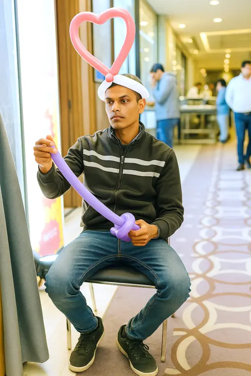 balloon-modelling-artist-on-rental balloon modelling artist on rental