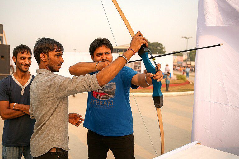 bow-and-arrow-game-for-events bow and arrow game for event