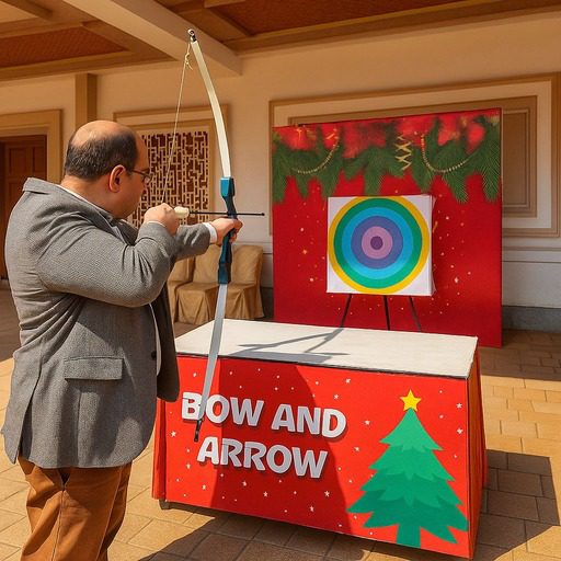 bow-and-arrow-game-on-rent bow and arrow game on event