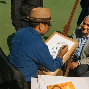 caricature artist