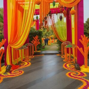 flower decorat on rental