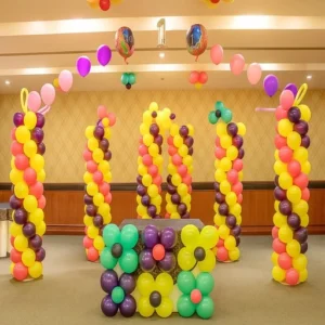 flower theme party planner