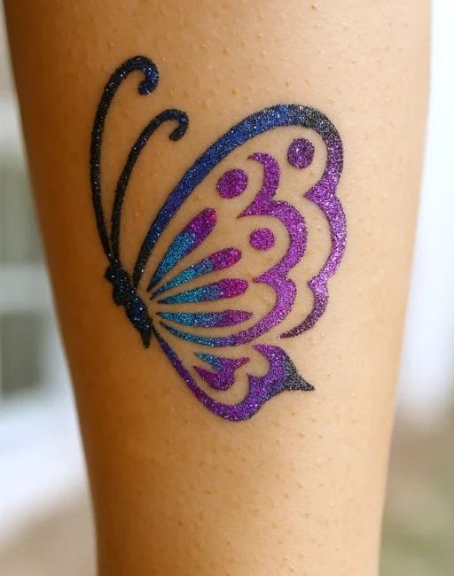 glitter tattoo artist on rent