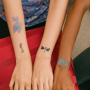 glitter-tattoo glitter tattoo