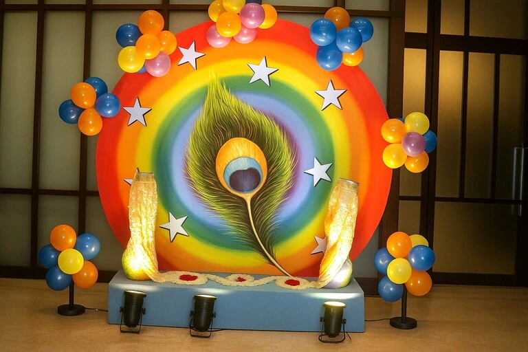 krishna-theme-party-planner-for-birthday krishna theme party planner for birthday