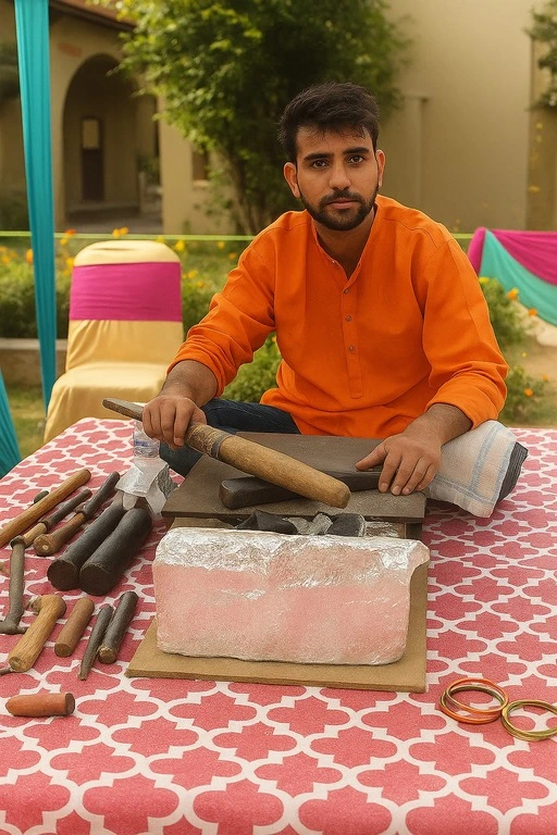 lakh bangle artist for rental