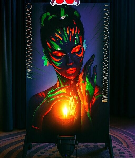 neon-theme-party-decoration-hire neon theme party decoration hire