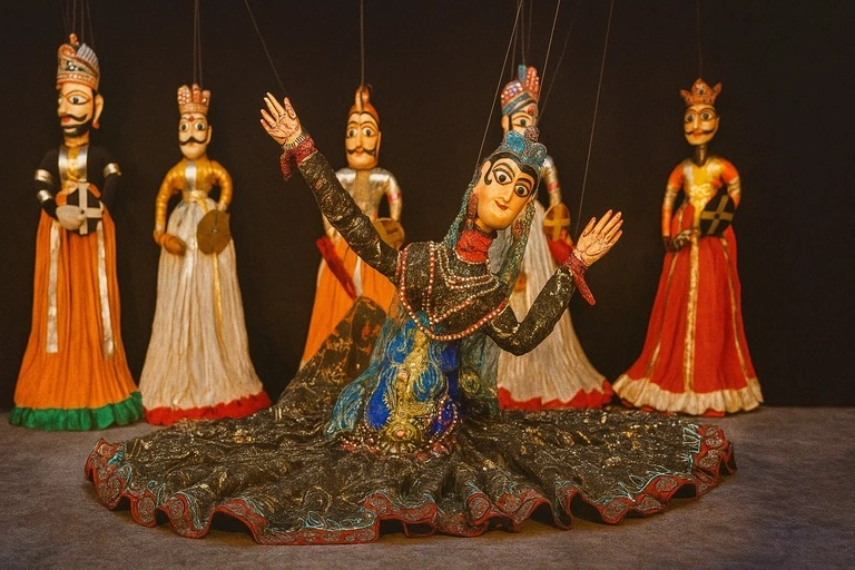 rajasthani-puppet-show-for-rental Rajasthani puppet show for rental
