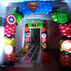 superhero theme party for birthday